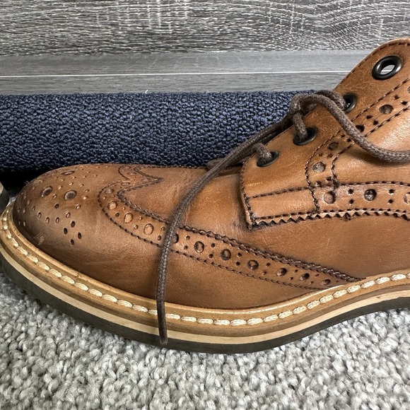 Mr B\'s Gentleman‎ Boutique Tan Brogues — For ALDO Brown Leather Size 13